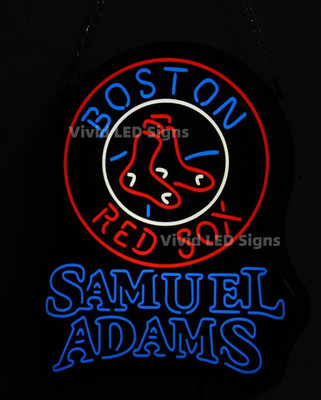 10'' Vivid LED Boston Red Sox Neon Sign Light Lamp Beer Bar Wall Decor Artwork E
