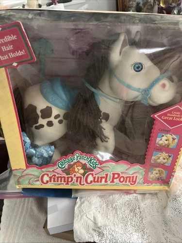 Vintage 1992 Cabbage Patch Crimp'n Curl Pony w/ Original Box