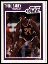 1989-90 Fleer #151 Thurl Bailey