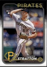 Hunter Stratton 2024 Topps Update Pittsburgh Pirates Rookie #US348