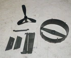 Vintage 1984 Hasbro G.I. Joe Killer Whale Parts lot
