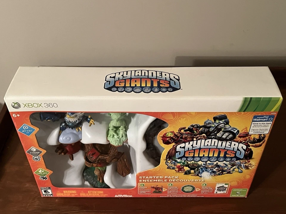 Skylanders Giants Starter Pack Xbox 360 Factory Sealed/Glow in The Dark Edition - Image 2 of 4