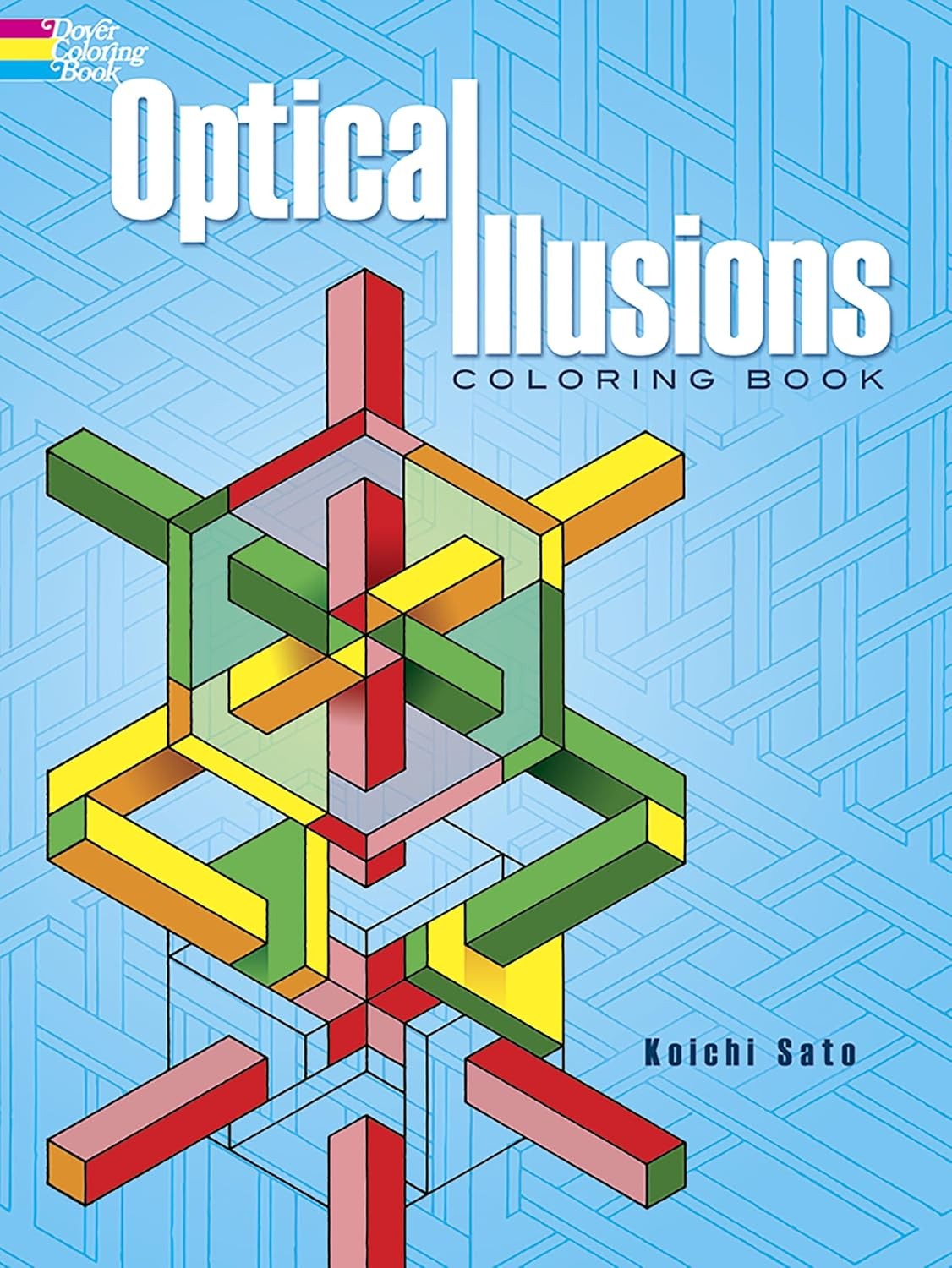 Optical Illusions Coloring Book by Koichi Sato and Coloring Books for Adults ... - Image 10