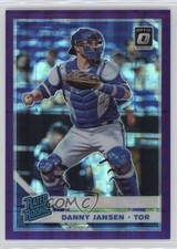 2019 Donruss Optic Rated Rookies Purple Pandora Prizm 63/99 Danny Jansen 0zr4