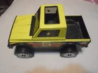 Vintage Tonka  4 Wheel Drive Truck 10" 80's Yellow Race Team 5