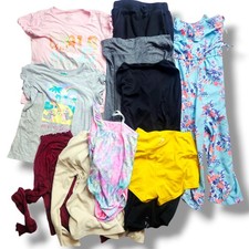 Lot of 10 Girls Clothes 10-14 Yrs Tops Pants Shorts Romper Sketchers Lee 365Kids