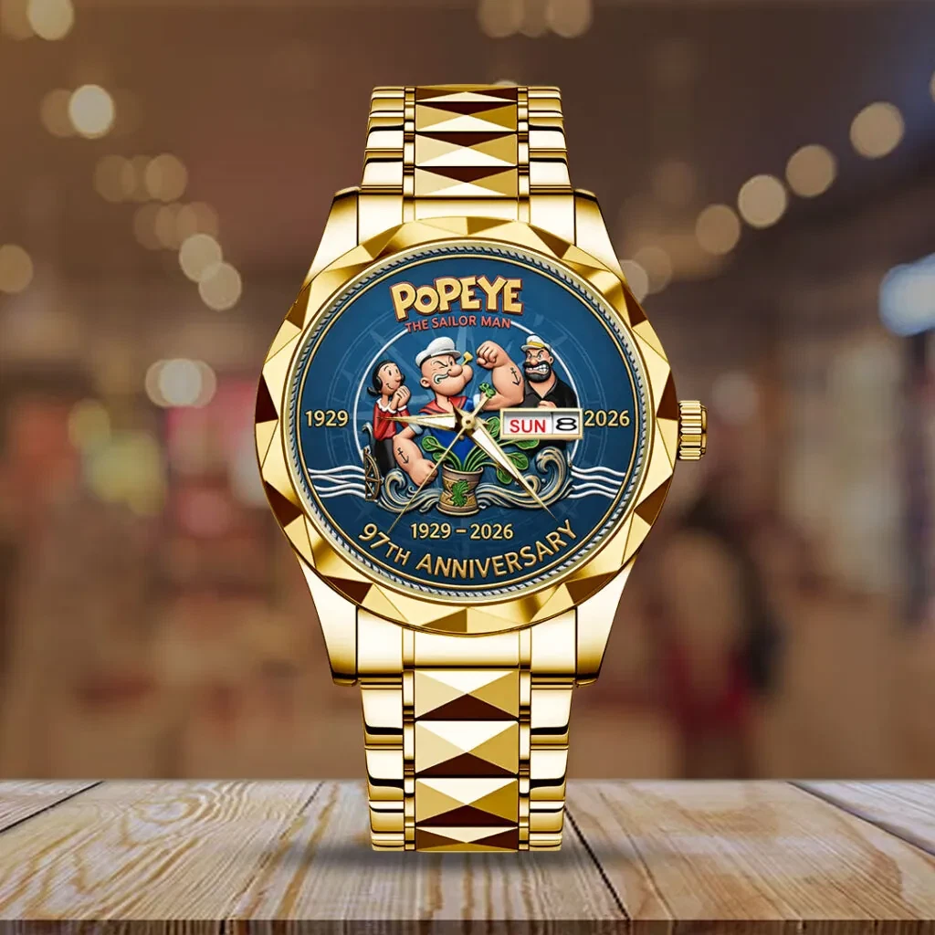 Popeye The Sailor Man 97th Anniversary Watch