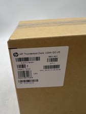 NEW Sealed HP Thunderbolt Dock 120W G2 US Docking Station - Black 2UK337 ABA