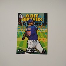 Pete Alonzo 2023 Topps Bazooka Baseball Insrt 8 Bit Ballers #8B-13 New York Met