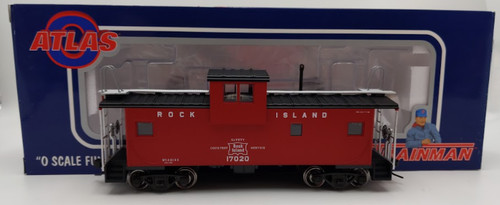 Atlas 0764-2 escala O Rock Island EV Caboose #17020 (2 rieles) EX/caja | Condition: Used
