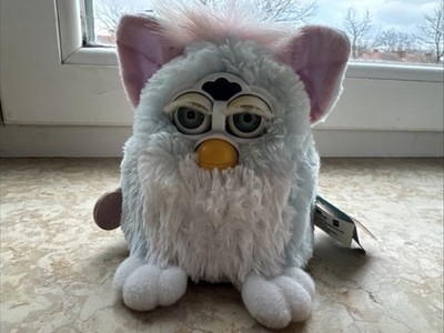 Furby Babies Weiß 1999 Hasbro Tiger Electronics  Deutsch