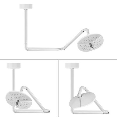 80W 45H Ceiling Dental Surgery LED Exam Light Medical Shadowless Operating Lamp
