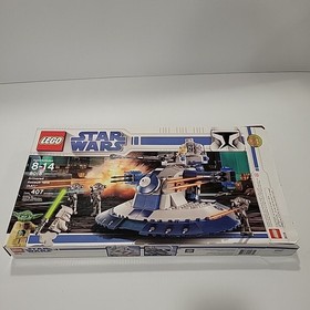 Lego Star Wars Armored Assault Tank (8018) With Box, Manual *Missing 2 Minifigs*
