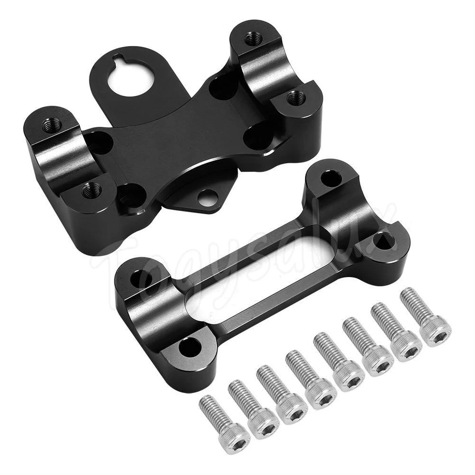 Billet Fat 1 1/8 Handlebar Bar Clamp Mount For Yamaha Banshee 350 1987-2006 ATV - Image 4 of 4