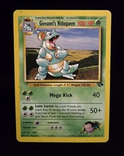 Pokémon TCG - GIOVANNI'S NIDOQUEEN #23 - RARE - GYM CHALLENGE (2000) - WOTC - MP on eBay