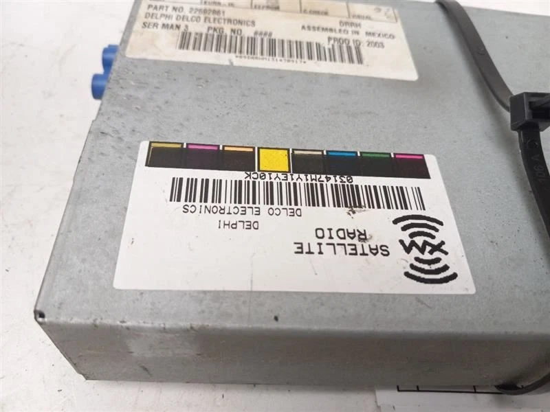 Chevrolet Impala 2004-2005 módulo de control opcional receptor de radio satelital Foto 4 de 4