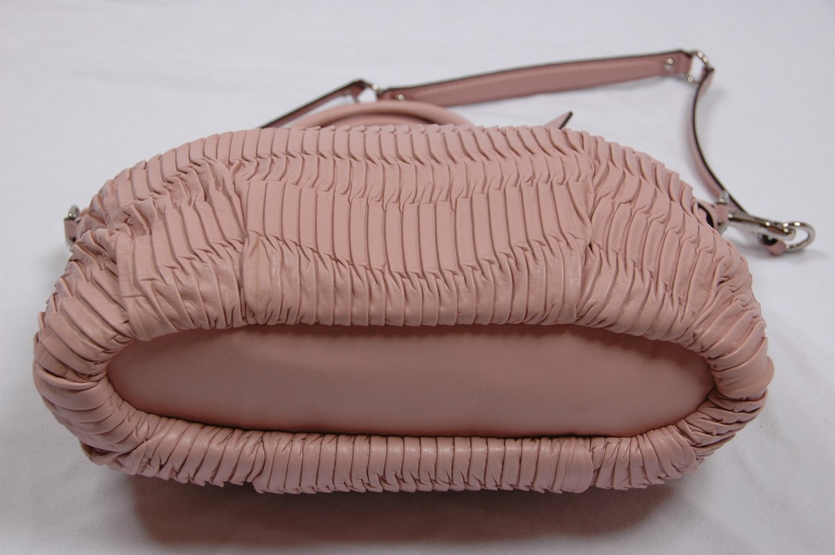 NWT COACH Madison Gathered Leather Lindsey Satchel #18643