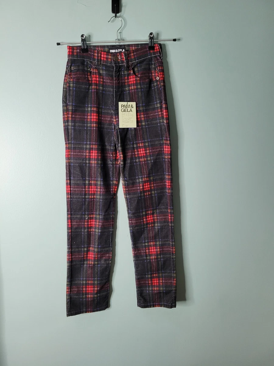 Pam and deals gela plaid pants