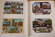 Album Old Postcards 183 Cards Mainly Germany Ca. 1960-1980