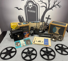 Bell  Howell 8MM Camera  Projector w/ Accessories Boxes  Manuals film cinema