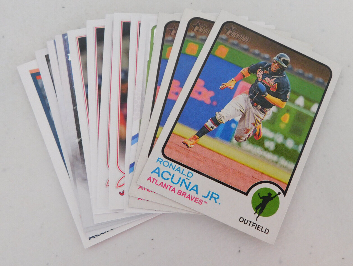 RONALD ACUNA JR. YOU PICK YOUR CARD, ASSORTED YEARS