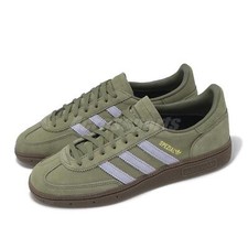 adidas Originals Handball Spezial W Olive Violet Gum Women Casual Shoes JI2650