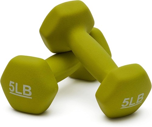 Basics Neoprene Dumbbell Hand Weights - Picture 2 of 6