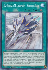 Sky Striker Mecharmory - Hercules Base - MP19-EN267 - Common - 1st Edition x3 -