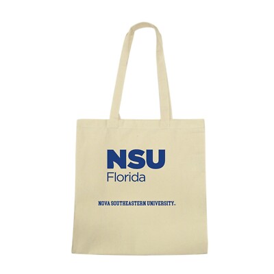 Nova Southeastern University Sharks NSU Institutional NCAA Team Seal Tote Bag