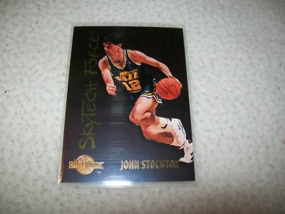 1995-96 SKYBOX SKYTECH FORCE JOHN STOCKTON #SF29 UTAH JAZZ