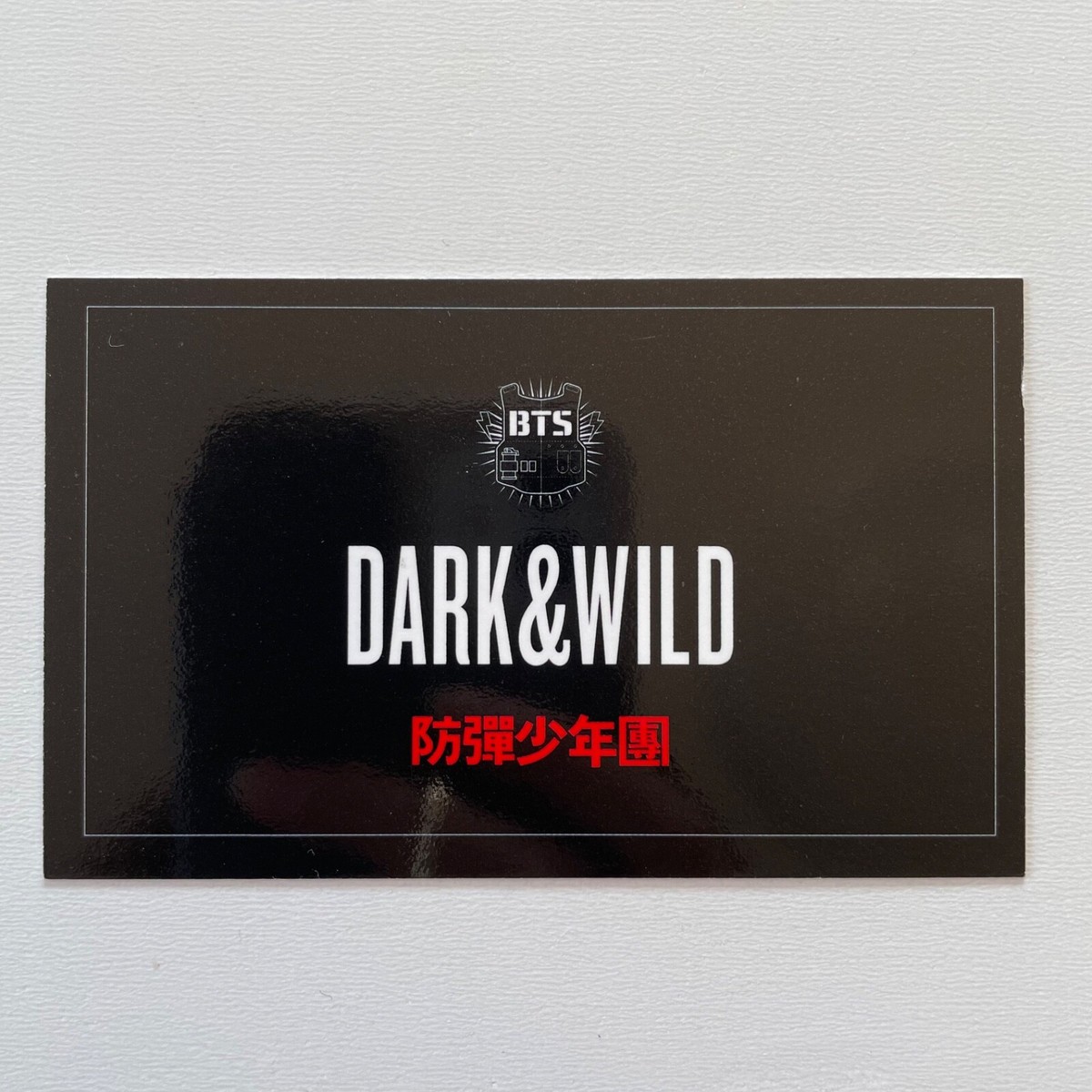 BTS Dark&Wild Danger Official Photo Card RM JIN SUGA J-HOPE JIMIN