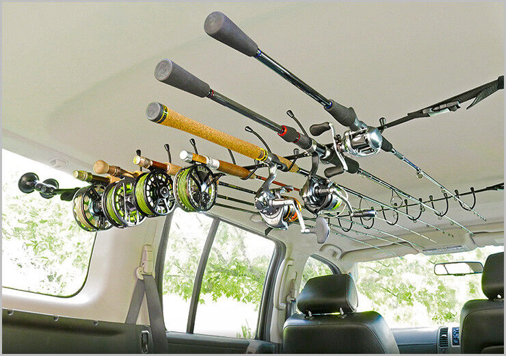 SMITH CREEK ROD RACK SYSTEM spin and fly fishing rod holder