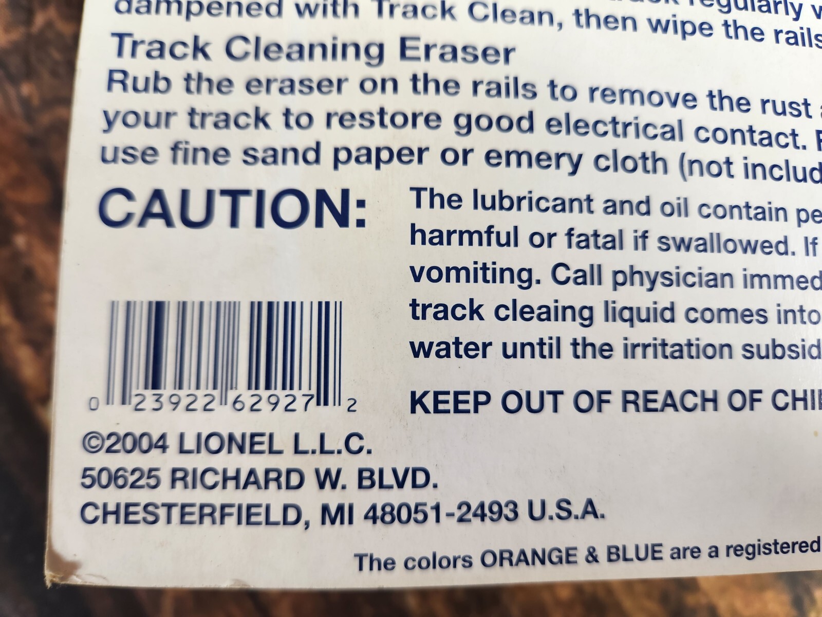 Lionel Trains 662927 Lube/Maintenance Kit New Sealed eBay