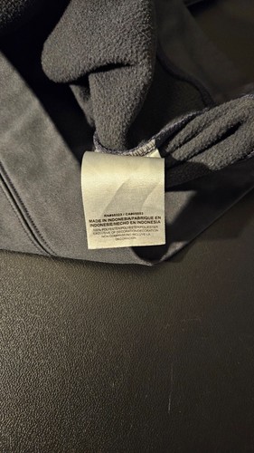 Nike Dri-Fit Youth S Black Therma 1/4 Zip Long Sleeve Pullover Sweatshirt - Picture 7 of 10