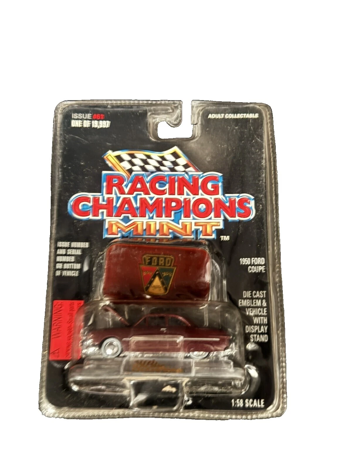 Racing Champions autos de carrera Diecast 1950 año del vehículo