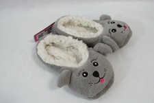 Circo Slipper Socks Puppy Dog With Grippers Size Medium 2 - 3 Kids