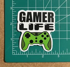 Video Game Stickers Retro Gamer 2 - Skateboard, Bottle, Laptop