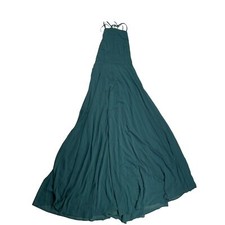 Lulus Maxi Dress Size Medium Formal Strappy Green J3