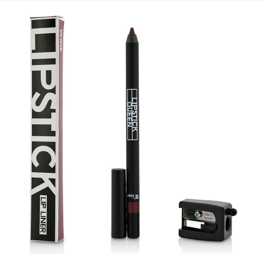 Lipstick Queen Wine Lip Liner 0.04oz with Sharpener New In Box-image
