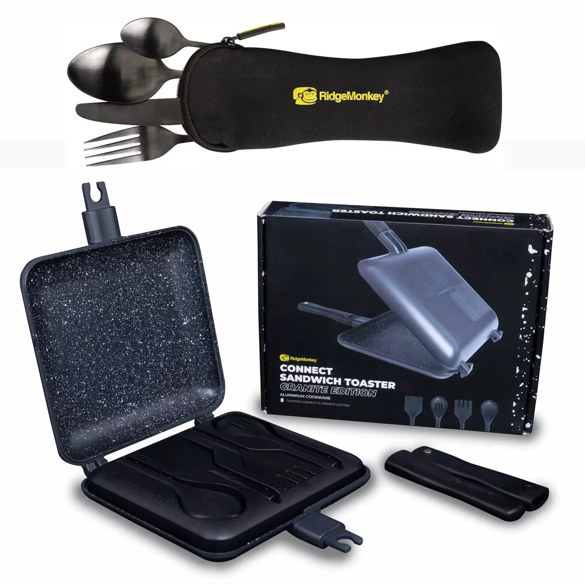 Ridgemonkey New Connect Compact Sandwich Toaster Ridge Monkey