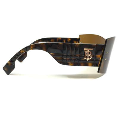 Burberry Sunglasses Bella B3137 1109/63 Brown Tortoise Oversized Shield Lens Burberry Sunglasses Bella B3137 1109/63 Brown Tortoise  main image 4