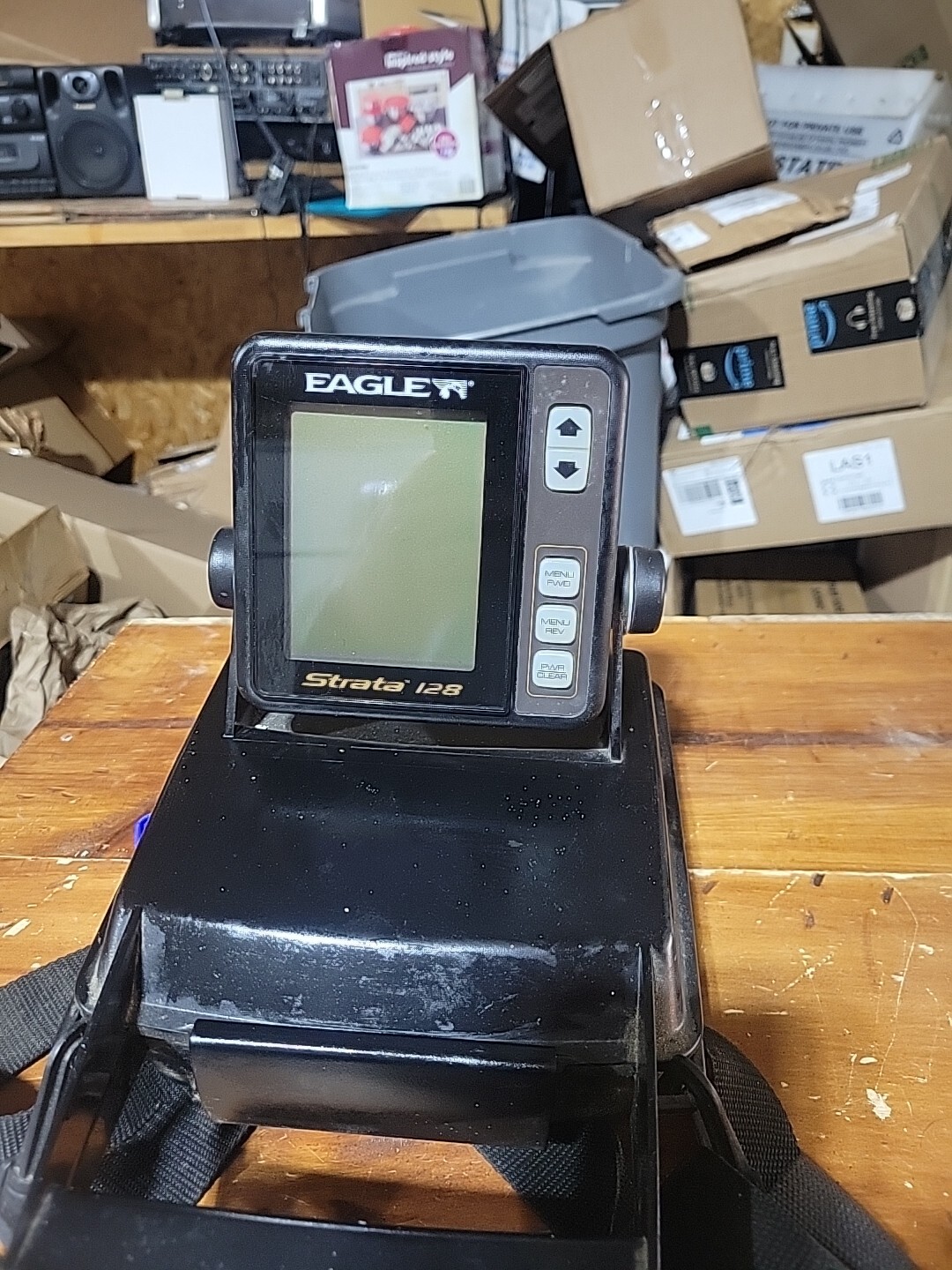 CC2 Eagle Strata 128 Fish Finder Locator +Transducer+ Mount eBay