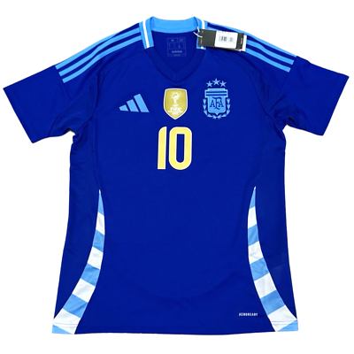 2024/25 Argentina Away Jersey #10 Messi Medium Adidas Copa America