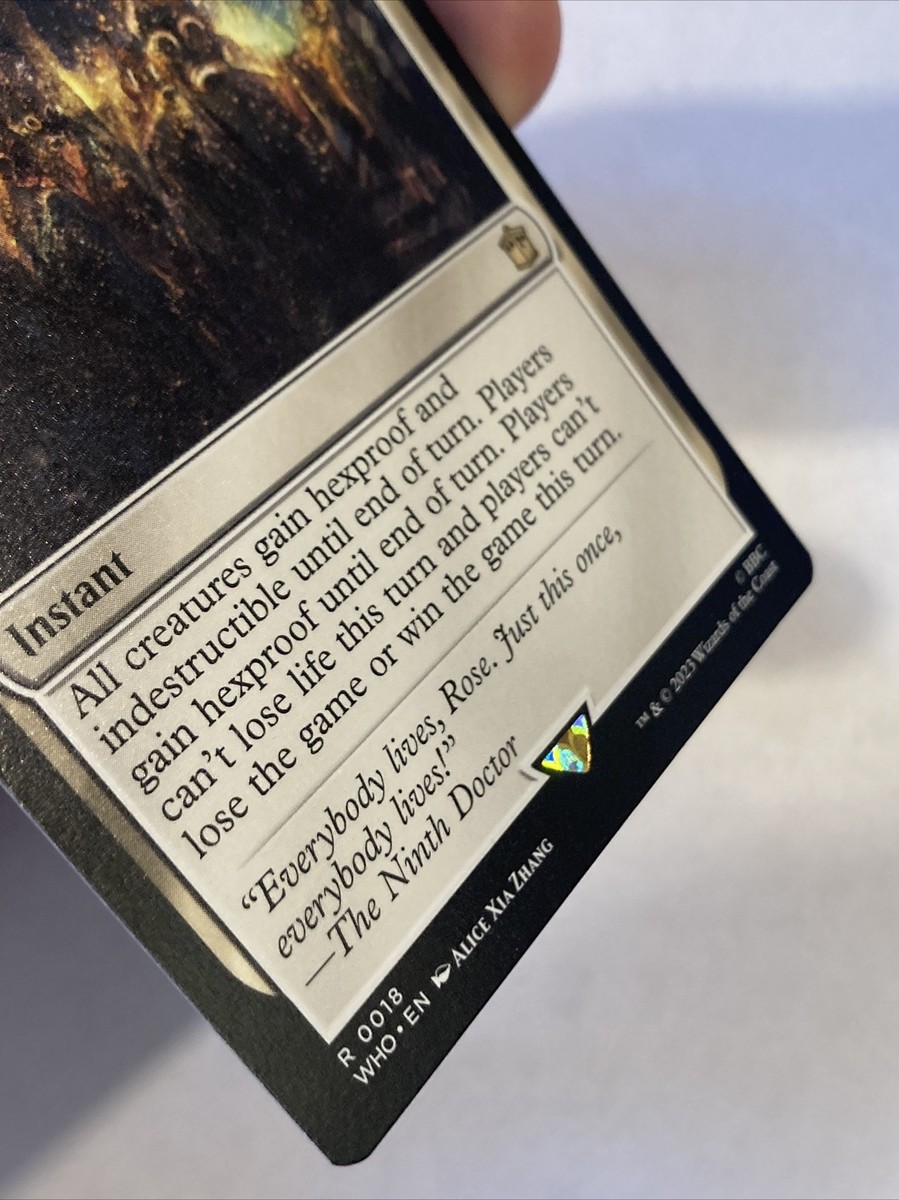 everybody lives mtg card Magic The Gathering - Universes Beyond - Doctor Who main image 1