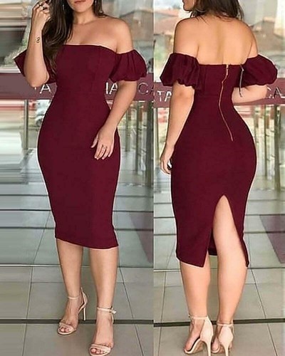 Fashion Vestidos De Fiesta Para Mujer Formales Elegantes Casuales Moda Ropa  | eBay