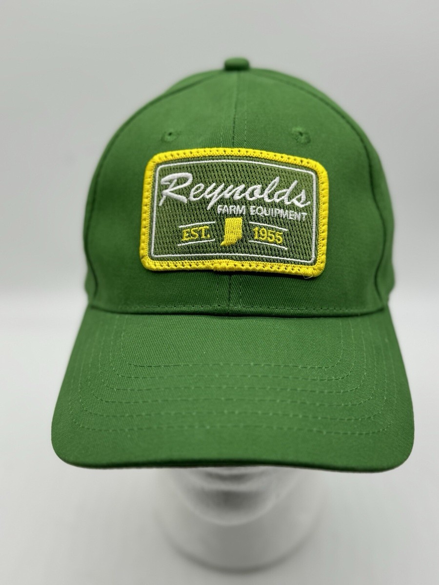 Casquette John Deere Réglable - Vert - Coton - Style Reynolds - Neuve Sans étiquette