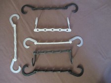 Space Saving Magic Coat Hanger Hooks X 6 - Plastic