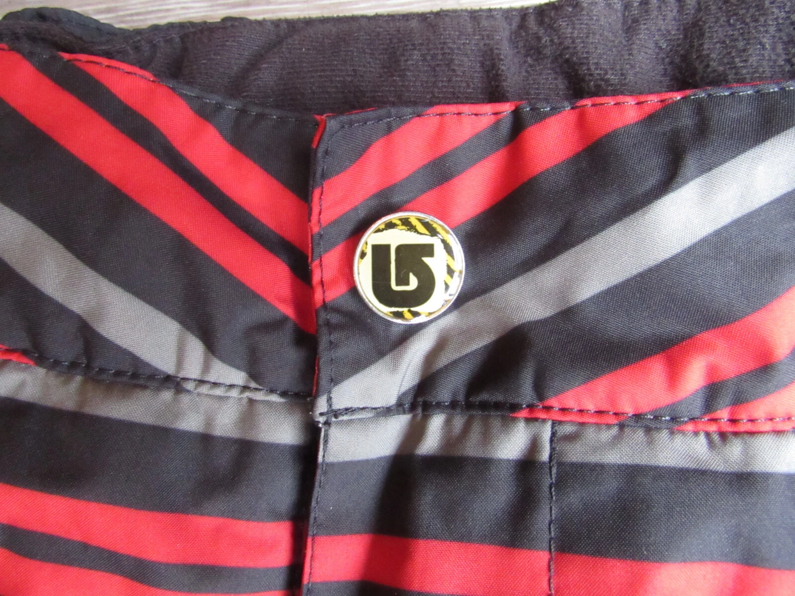 burton exile cargo dryride stripes ski snowboard pants