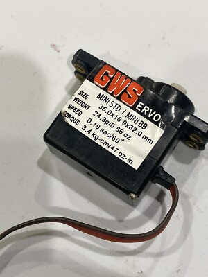 3 GWS GRAND WING MINI SERVO GWSMINI Untested