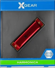 XGEAR HARMONICA - 10 HOLE DIATONIC - Key of C - NEW in box